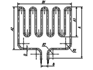 Воздушный ТЭН - конфигурация 12