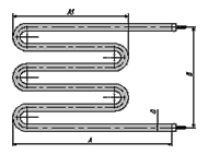 Повітряний ТЭН - конфігурація 7