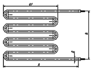 Повітряний ТЭН - конфігурація 9